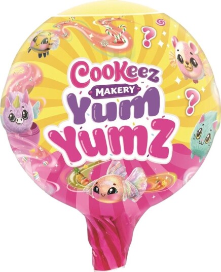 Cookeez Makery Plysj – S3 Lollipop 1 stk – Yum Yumz