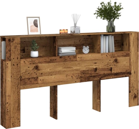 Hodegavl gammelt tre 200x18,5x102,5 cm konstruert tre