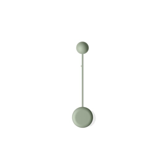 Vegglampe Vibia Pin Grønn Stue Metall Moderne 40 Grønn