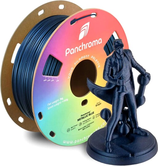 Polymaker Panchroma Metallic Pla Metallic Blue Polymaker Panchroma Metallic Pla Metallic Blue