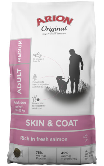 Arion Hundemat Original Skin & Coat Medium 12 kg
