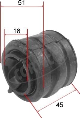 Stabilisator foring CORTECO 80000096