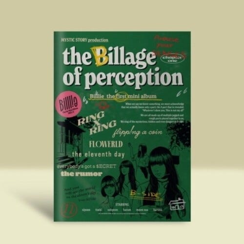 Billie The Billage Of Perception: Chapter One (Incl. 76pg Photobook, Poster, Illustration Sticker, Suite Ca CD Billie The Billage Of Perception: Chapter One (Incl. 76pg Photobook, Poster, Illustration Sticker, Suite Ca CD