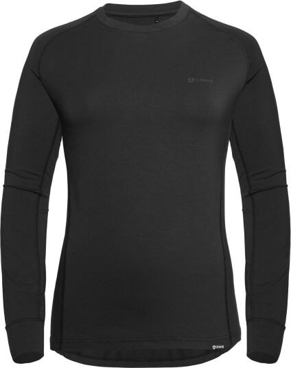 Urberg Women's Solid Tree Base Layer Top Black Beauty S