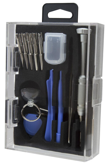 StarTech Cell Phone Repair Kit - with Case - Multipurpose - Computer Tool Kit - Electronics Kit - PC Tool Kit (CTKRPR) - reparasjonsverktøysett for