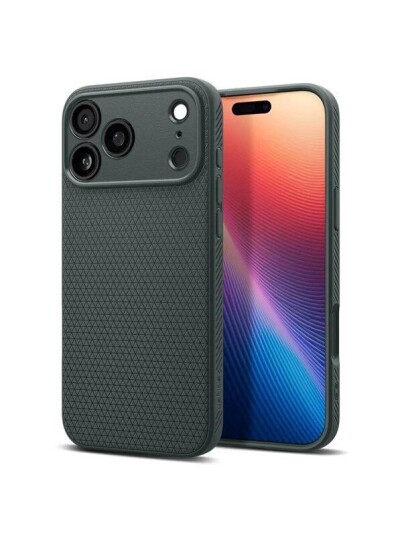 Spigen Liquid Air abyss green - iPhone 17 Pro