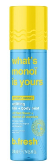 b.fresh What"s Monoi Is Yours Uplifting Hair + Body Mist 221ml b.fresh What"s Monoi Is Yours Uplifting Hair + Body Mist 221ml