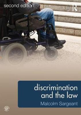 Discrimination And The Law 2e Av Malcolm Sargeant