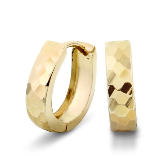 Pan Jewelry Øreringer i 585 gult gull