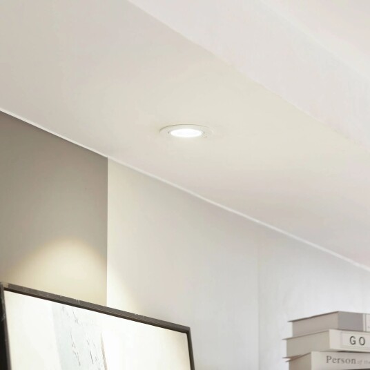 Arcchio LED-downlight Zarik hvit 3 000K Arcchio LED-downlight Zarik hvit 3 000K