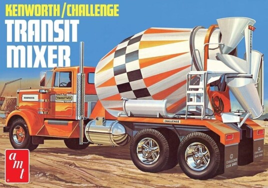 AMT 1/25 Kenworth Transit Cement Mixer