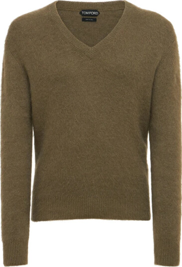 Tom Ford Herre Strikkevarer Brun S,