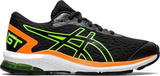 Asics GT 1000 9 Jr. Løpesko Black/Green Gecko 39 Asics GT 1000 9 Jr. Løpesko Black/Green Gecko 39