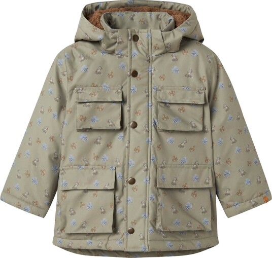 Lil'Atelier Overland Trek Nmmlasnow05 Jkt Aop Fo Lil 98