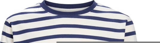 Jack & Jones Jornorrebro Stripe Tee Ls Crew Neck Jnr Navy 140