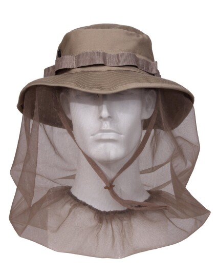 Rothco Boonie/Bully Hat med myggnett Beige