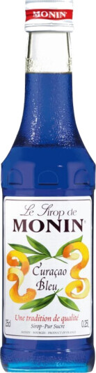 Monin Blue Curacao 25 cl Monin Blue Curacao 25 cl