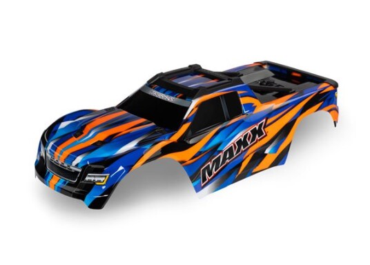 Traxxas 8918T Body Maxx Long Wheelbase Orange Traxxas 8918T Body Maxx Long Wheelbase Orange
