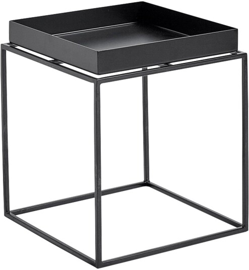 Hay - Tray Table. Small Black Sidebord Svart Metall