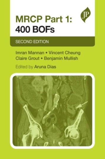 Mrcp Part 1: 400 Bofs Av Imran Mannan, Vincent Cheung, Claire Grout, Mul