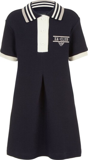 Emporio Armani Kjole   Navy m. Hvit   Emporio Armani   4 år 104   Kjole   Blå