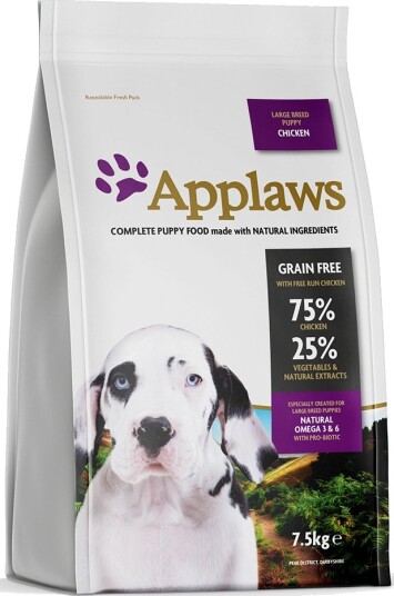 Applaws Tørrfôr Puppy Store Raser Kylling 2 X 7.5 kg Applaws Tørrfôr Puppy Store Raser Kylling 2 X 7.5 kg