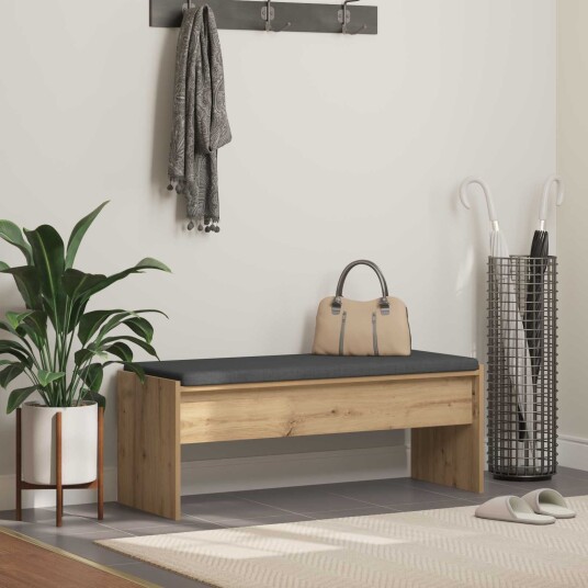 vidaXL Gangbenk Artisan Eik 103 x 38 x 40 cm vidaXL Gangbenk Artisan Eik 103 x 38 x 40 cm