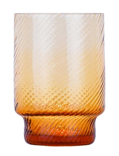Anna von Lipa Luna Spiral Tumbler Low   Orange   25 CL