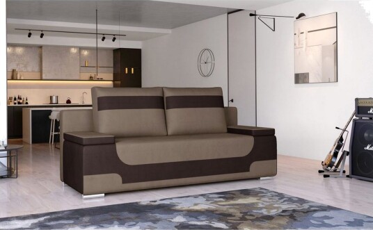 Sofa Eltap Area 200x90x92 cm Monolith 09 Monolith 29 Mørk Beige Brun