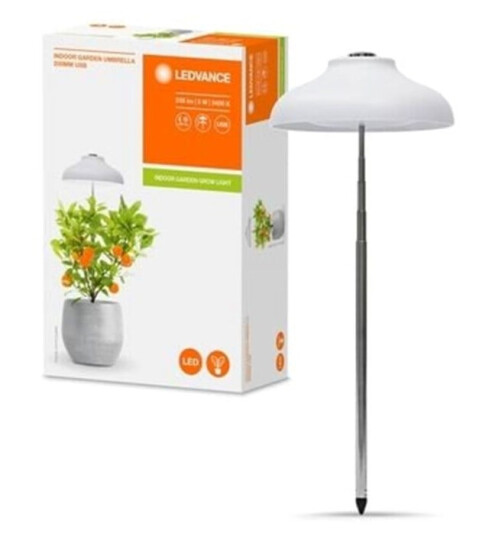 LEDVANCE Indoor Garden Umbrella 200 USB WT