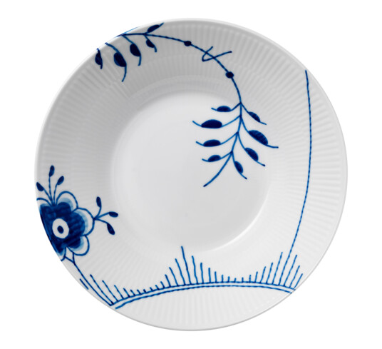Royal Copenhagen Blue Fluted Mega dyp tallerken 2 24 cm