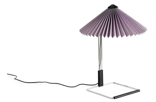 HAY Matin Bordlampe S Lavender/Mirror HAY Matin Bordlampe S Lavender/Mirror
