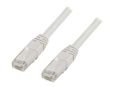 Deltaco Cat6 Koblingskabel 5m UTP RJ-45 Hann-Hann Hvit