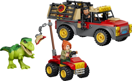 Lego T. Rex-unge Og Transportlastebil