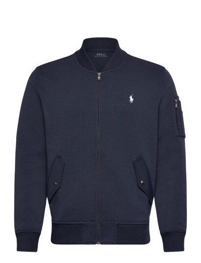 Polo Ralph Lauren Double-Knit Bomber Jacket - Navy - XXL
