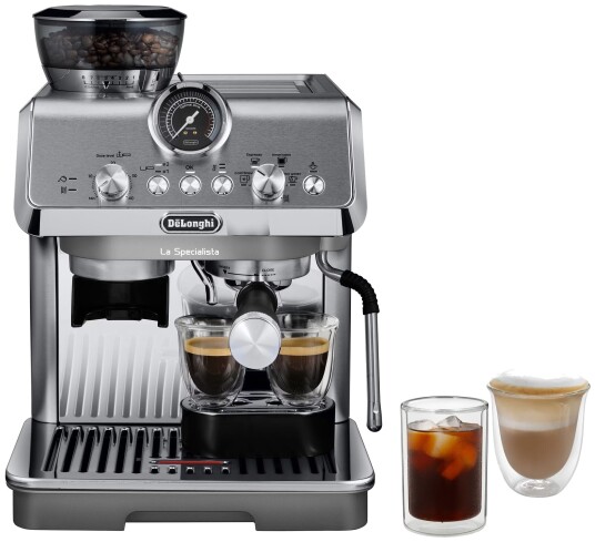 DeLonghi La Specialista Arte Evo Espressomaskin med Innebygd Kaffekvern og Manuell Kontroll EC9255.M