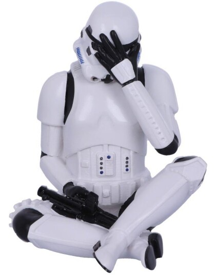 See No Evil Stormtrooper Figur 10 cm See No Evil Stormtrooper Figur 10 cm