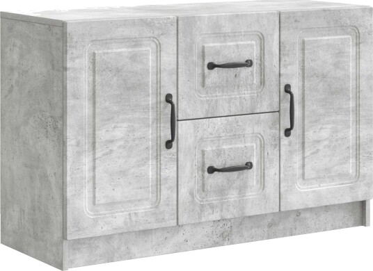  Serviesskap Betonggrå 89 x 34,5 x 57 cm Konstruert tre