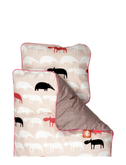 Done by Deer Bedlinen Baby Se Zoopreme - Pink - 70X80CM;28X35CM Done by Deer Bedlinen Baby Se Zoopreme - Pink - 70X80CM;28X35CM