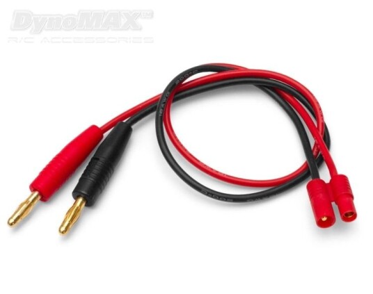 DynoMAX B9693 Charge cable HXT-3,5mm and 4mm bananaplug DynoMAX B9693 Charge cable HXT-3,5mm and 4mm bananaplug