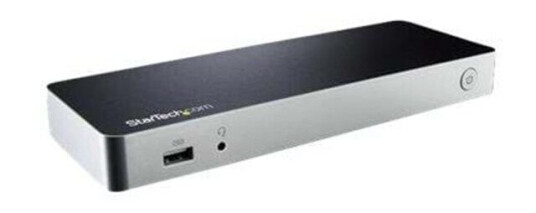 StarTech.com Dual Monitor USB-C Docking Station for Windows - MST - 60W Power Delivery - 4K - HDMI to DVI Adapters - dockingstation