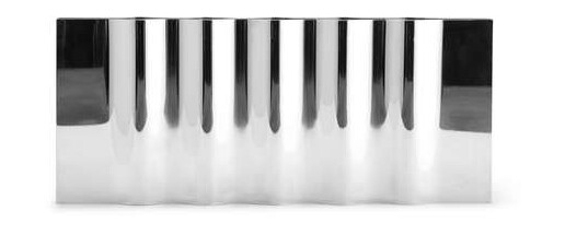 New Works Ripply lysestake Rustfritt stål
