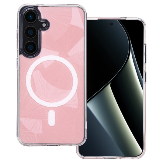 TFO Flash Mag Deksel for Samsung Galaxy S24 og S25 Rosa