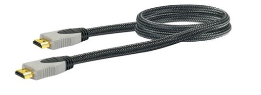 SCHWAIGER HDMI-Kabel: High Speed/Ethernet/Full HD & 3D TV/ 1
