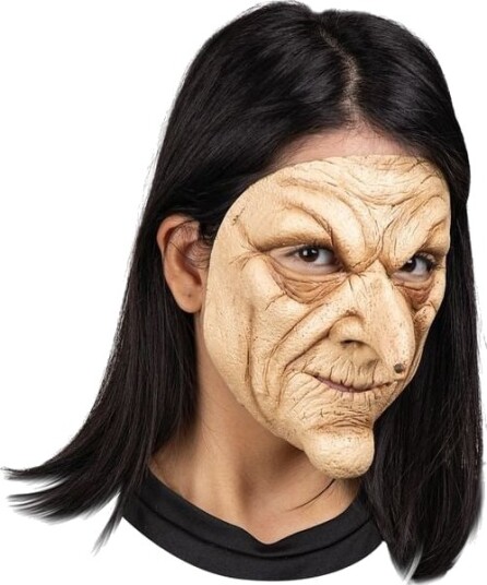 Partychimp Heks Halvmaske Partychimp Heks Halvmaske