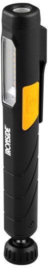Ironside Pennlykt  360° Oppladbar, 220 lm Stillbar Fot 400012