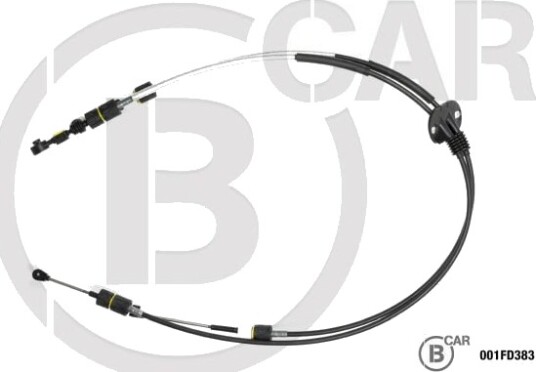 B CAR 001FD383 Kabel, girmekanisme