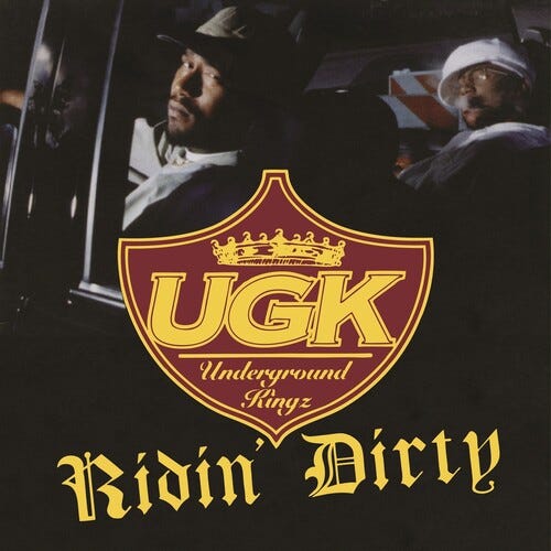 UGK  Ridin Dirty  LP/Vinyl
