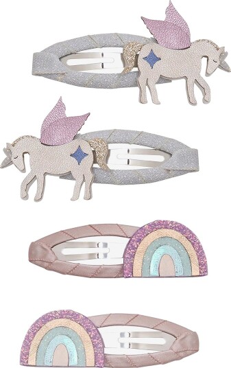 Mimi & Lula 4 Clic Clacs - Unicorn And Rainbow - MULTI - One Size Mimi & Lula 4 Clic Clacs - Unicorn And Rainbow - MULTI - One Size
