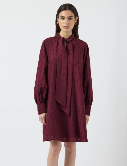 YAS Yasjulina Ls Dress Burgundy 40 YAS Yasjulina Ls Dress Burgundy 40